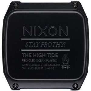 2024 Nixon Reloj De Surf Marea Alta 001-00 - Pizarra Oscura